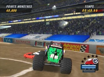 Monster Jam - Urban Assault screen shot game playing